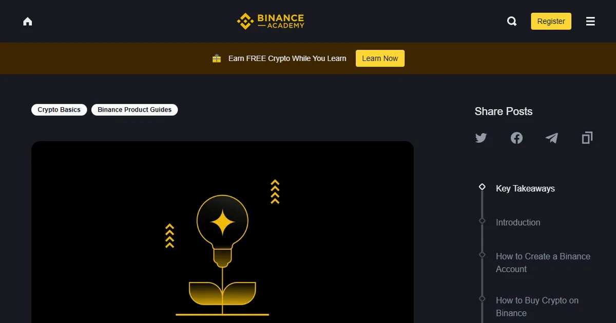 How to Register a Binance Account: Email, KYC and Security